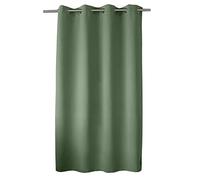 ED ENJOY HOME Rideau Obscurcissant Vert Sauge 140×180 cm, Œillets Métal, Anti-Lumière, Tissu Certifié Oeko-TEX, pour Chambre et Salon