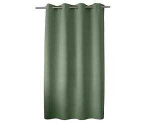 ED ENJOY HOME Rideau Obscurcissant Vert Sauge 140×180 cm, Œillets Métal, Anti-Lumière, Tissu Certifié Oeko-TEX, pour Chambre et Salon