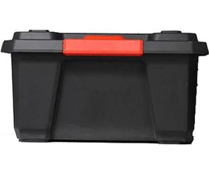 EDA 010145 EDA Boîte de rangement XPERT PRO, 70 L, noir / rouge