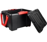 EDA 010175 EDA Boîte de rangement STOCK'R, 120 litres, noir