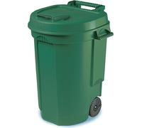 EDA 010633 V SX2 EDA Poubelle, 110 litres, plastique, verte