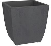 EDA 013690 G.ANT SX EDA Jardinière BASALT Diva, carrée, 435 mm, anthracite