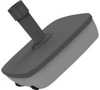 EDA 19637 G.BT EDA Pied de parasol, plastique, carré, avec roulettes