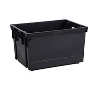 Bac de rangement gris 20L 390x290x230mm EDA - 17749