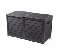 Coffre de rangement résistant UV 420 litres - Gris