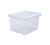 EDA Boîte de rangement Funny Box 18 L avec couvercle Naturel