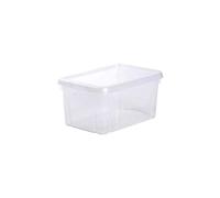 EDA Plastique Boîte de rangement Funny Box 4 L Naturel 25,5 x 18 x 12,7 cm
