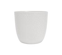 Cache-pot - EDA - OPALE - 14,8 L - Ø 29,5 x H.27,1 cm - Blanc ivoire