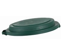 Couvercle pour poubelle extérieure verte Eda - 75 Litres