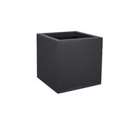 EDA Pot carré Graphit Up Anthracite 29,5×29,5×29,5 21 L Intérieur/Extérieur
