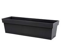 EDA Jardiniere Toscane 60 CM, Gris Anthracite