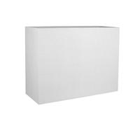 Muret Pot De Fleur Loft L Graphit - Double Paroi - Avec Zone De Rétention D Eau - Eda