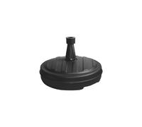 EDA Pied parasol plastique rond 13 L Anthracite