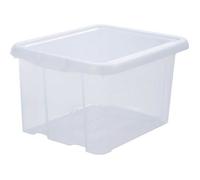 EDA Boîte de rangement Funny Box 18 L avec couvercle Naturel
