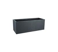 EDA PLASTIQUE Jardiniere Graphit Up - 57 L - 79,5 x 29,5 x 29,5 cm - Gris Anthracite