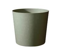 Pot de fleurs Conique Ø 50 cm - EDA - Element - 62,2 L - Système de drainage - Intérieur / Extérieur - Ø 49,5 x H 42 cm - Kaki