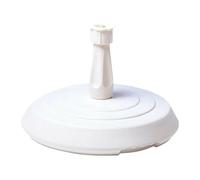 Eda plastiques Pied de parasol béton - Blanc