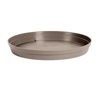 EDA Plastiques Soucoupe Toscane 13622 BR.T SX6 Taupe 15 x 15 x 3 cm