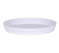 EDA Plastiques Soucoupe Toscane Blanc 15 x 15 x 3 cm 13622 BL SX6
