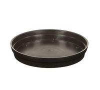 EDA Soucoupe ronde TOSCANE Ø 28 cm pour pot TOSCANE Ø 40 cm - Gris anthracite
