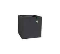 EDA 013730 G.ANT SX EDA Jardinière VOLCANIA, carrée, 395 mm, anthracite