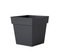 EDA Pot carré TOSCANE 39 cm, gris anthracite - 38 L