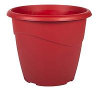 EDA - Pot de Fleur Rond Marina Non Percé - Ø18 x 15,3 cm - Rouge