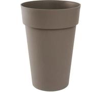 Vase haut Rond Ø 46 cm - EDA - Toscane - Ø 46 x H. 65 cm - 67 L - Taupe