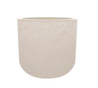 EDA 013723 BE.CA C2 EDA Jardinière VOLCANIA UP, ronde, 385 mm, beige