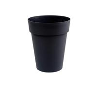 Pot de fleur rond Toscane Ø 44 x H.53 cm - Anthracite - Eda