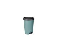 Poubelle moderne en plastique avec pédale 30 litres - Vert