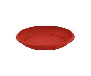 EDA - Soucoupe Cancùn Ø 30 cm - pour Pot de Fleurs Cancùn Ø 39,5 cm - Rouge rubis