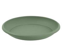 EDA - Soucoupe Ronde Osaka Ø 30 cm - Compatible avec Les Pots de Fleurs Osaka - Intérieur/Extérieur - Vert Laurier