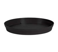 EDA Soucoupe ronde TOSCANE Ø 34,5 cm pour pot Ø 48 cm Gris anthracite