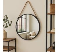 EDAXO Miroir mural rond Tindra, Ø 50 cm