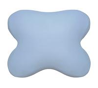 Edda Lux Housse destiné à Tempur All-Around Oreiller 60/56 x 50/48 cm, Taie d'oreiller Douce en Jersey pour Coussin de Forme Papillon, 100% Coton, Bleu Clair