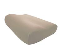 Edda Lux Housse destiné à Tempur Shape S, M et L Oreiller, 50 x 31 cm, Taie d'oreiller en Jersey Doux pour Oreiller Cervical, 100% Coton, Sable