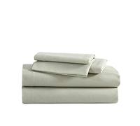 Eddie Bauer Home - Flannel Collection Parure de lit en Coton, pré-rétréci et brossé pour Plus de Douceur, de Confort et Une Sensation de Confort, lit Double, Vert