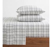 Eddie Bauer - Parure de lit pour Grand lit, en Flanelle de Coton Chaude et Respirante avec Poches Profondes, brossée pour Plus de Douceur, décoration d'intérieur Confortable, certifiée Oeko-Tex