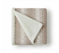 Eddie Bauer San Juan Oyster Sherpa en Peluche Couvre-lit