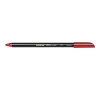 edding 1200 feutre de coloriage métallique - rouge métallisé - 1 stylo - pointe ronde 1-3 mm - pour colorier, écrire, dessiner avec effets métalliques brillants - pour livres d'or, cartes de vœux