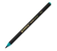 edding 1340 Feutre pointe pinceau - turquoise - 1 stylo - pointe de pinceau flexible - feutre pour la peinture, l'écriture et le dessin - carnets, mandalas, calligraphie