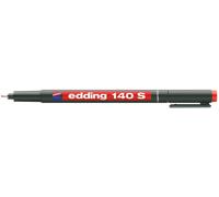 EDDING 140SRT - Marqueur OHP / rouge / pointe de 0,3 mm