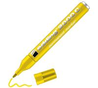edding Marqueur permanent 2000 C - jaune - pointe ronde 1,5-3 mm - corps alu - 1 stylo