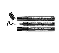 Edding 2000 C Marqueur permanent - Noir