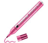 Edding 2000 C Marqueur permanent - rose - 1 stylo - pointe ronde 1,5-3 mm - sèche vite - résiste à l'eau et à l'essuyage - pour carton, plastique, bois, métal - marqueur universel