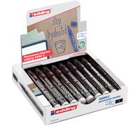 edding 2000C Marqueur permanent pointe ogive 1,5 - 3 mm noir (Pack Promo 17 + 3 OFFERTS)