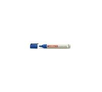 edding 21 EcoLine marqueur permanent - bleu - 10 stylos - pointe ronde 1,5-3 mm - sèche vite - résiste à l'eau et à l'essuyage - pour carton, plastique, bois, métal - marqueur universel