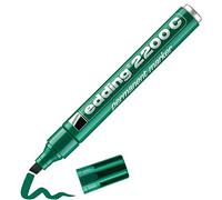 Edding Marqueur permanent 2200 C – vert – pointe biseautée 1–5 mm – sèche vite
