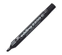 edding 2200C Marqueur permanent pointe biseautée 1 - 5 mm noir